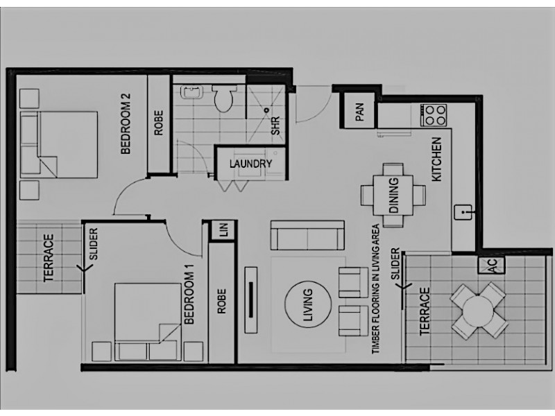306/32 Bosisto Street, Richmond VIC 3121 Floorplan