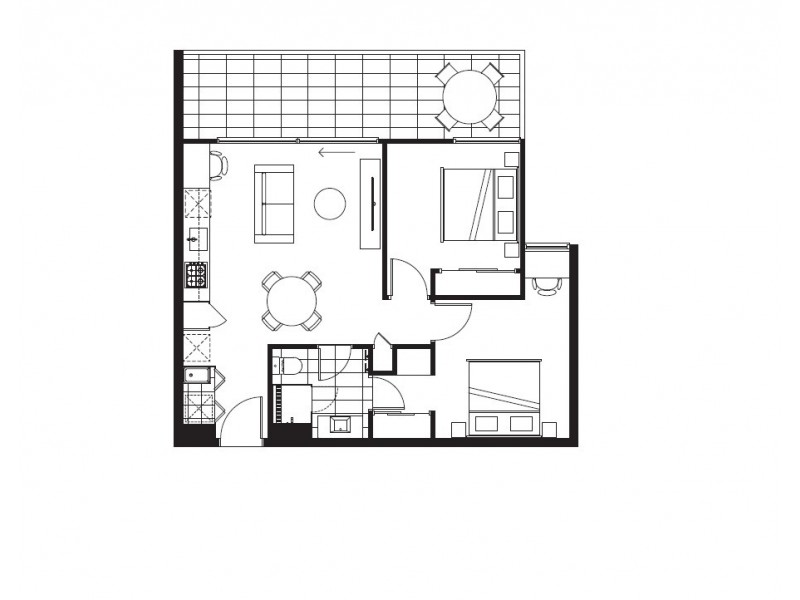 304/800 Sydney Road, Brunswick VIC 3056 Floorplan