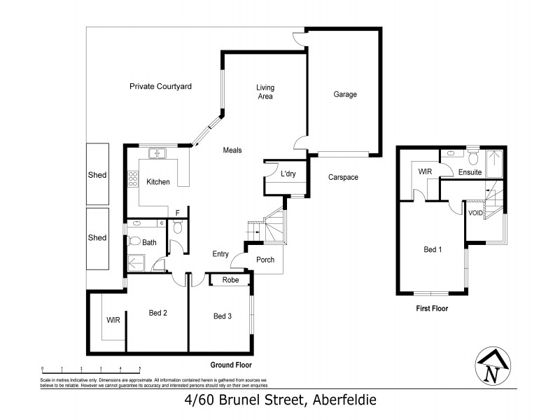4/60 Brunel Street, Aberfeldie VIC 3040 Floorplan