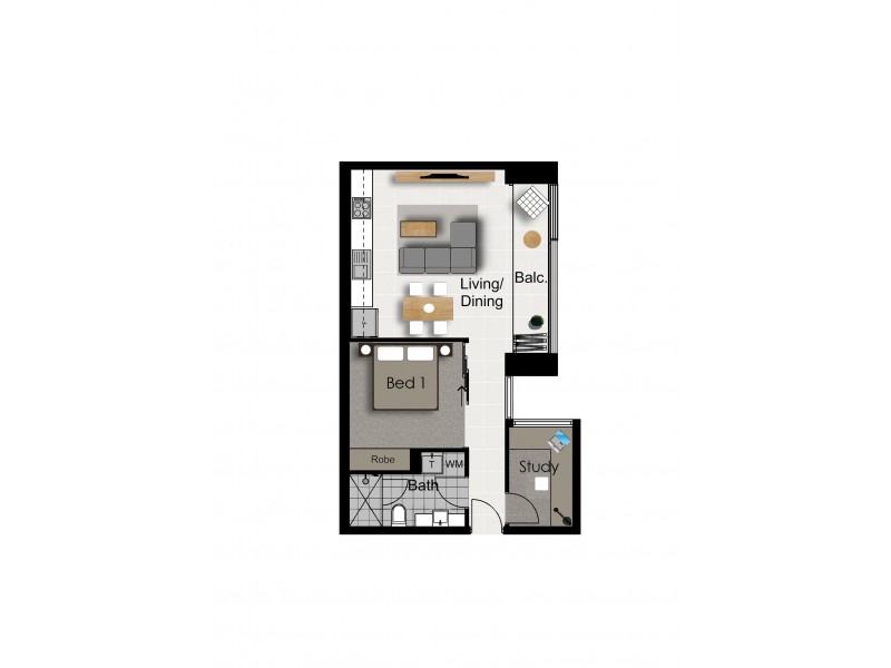 8/30 Winifred St, Adelaide SA 5000 Floorplan