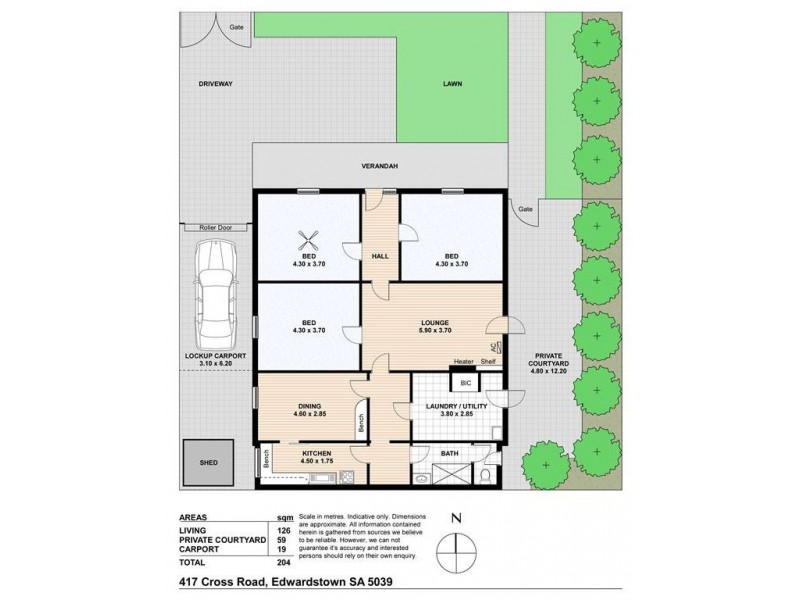 417 Cross Road, Edwardstown SA 5039 Floorplan