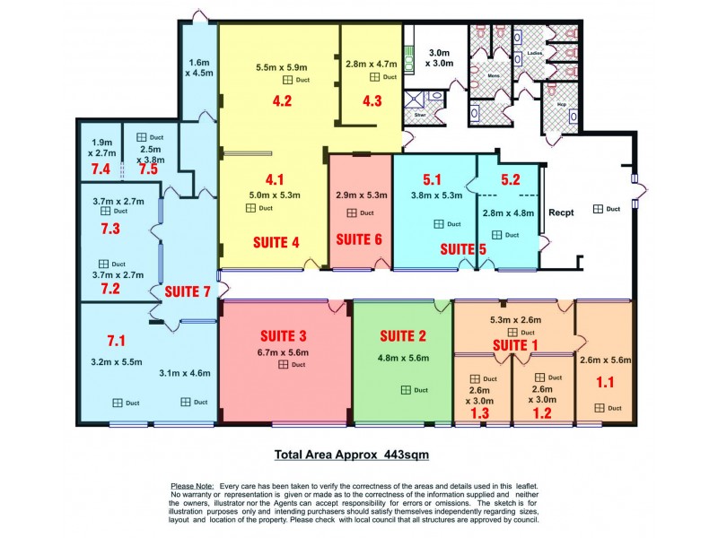 U1-U7/42-48 Garden Terrace, Mawson Lakes SA 5095 Floorplan