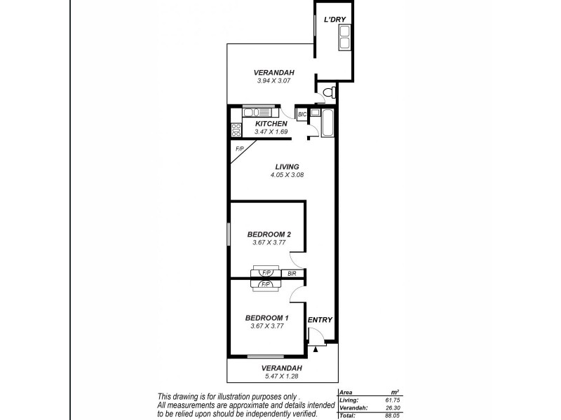 26 Edmund Street, Norwood SA 5067 Floorplan