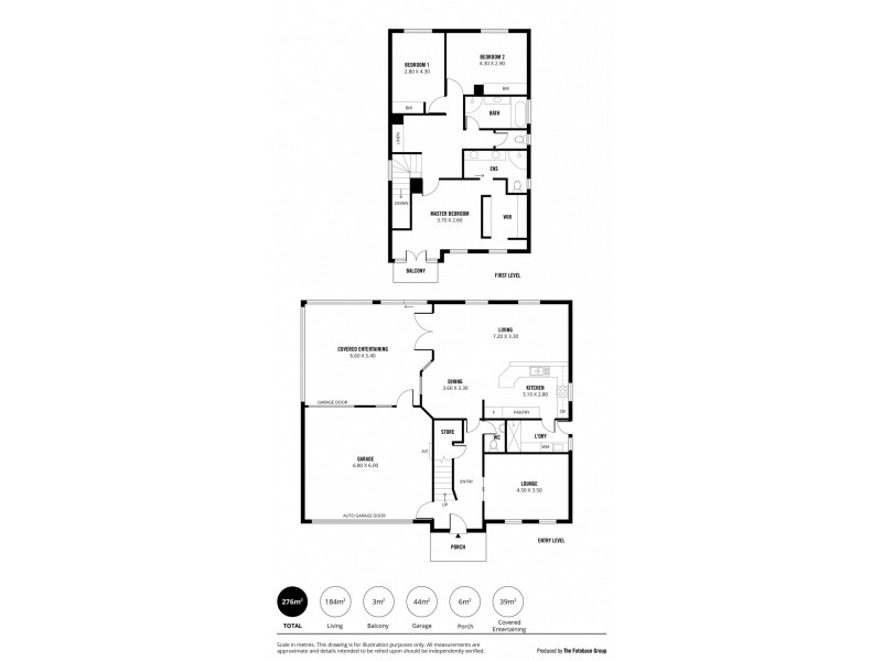 1A Corinda Avenue, Kensington Park SA 5068 Floorplan