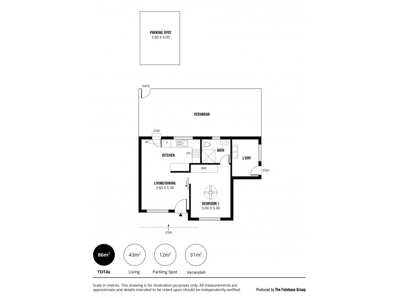 3/3 Atkell Avenue, Campbelltown SA 5074 Floorplan