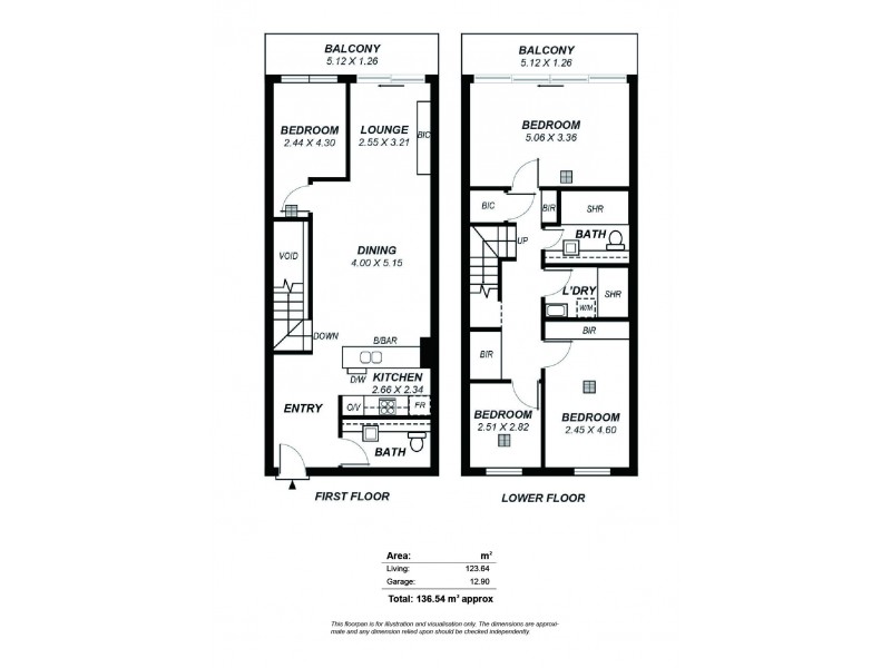 211/211 Grenfell Street, Adelaide SA 5000 Floorplan