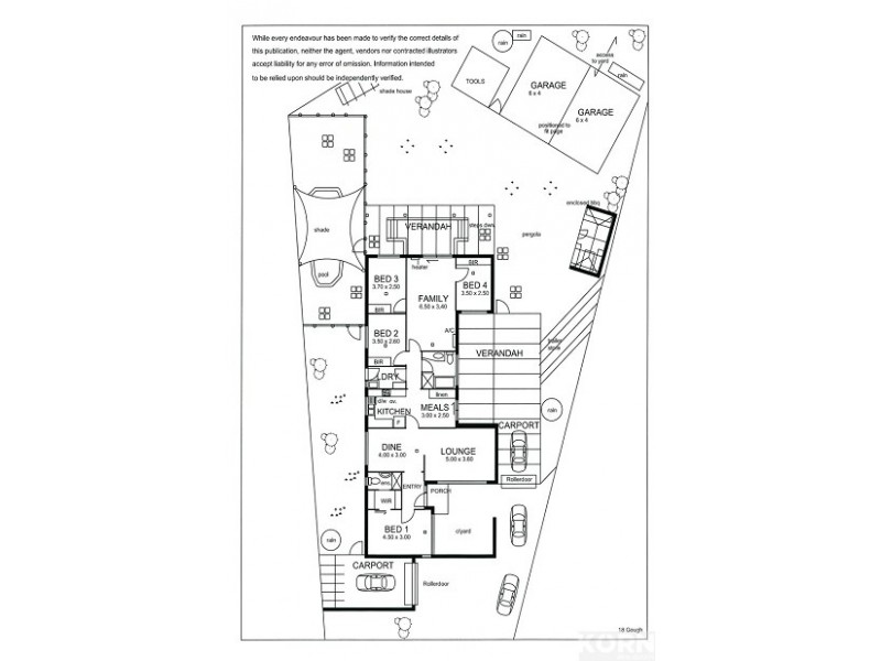 18 Gough Crescent, Firle SA 5070 Floorplan