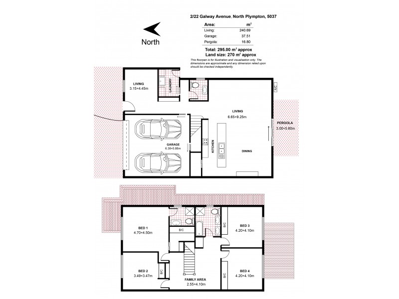 22 Galway Avenue, North Plympton SA 5037 Floorplan