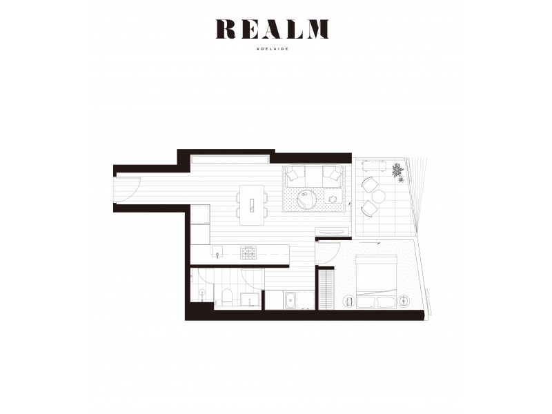 906/15 Austin Street, Adelaide SA 5000 Floorplan