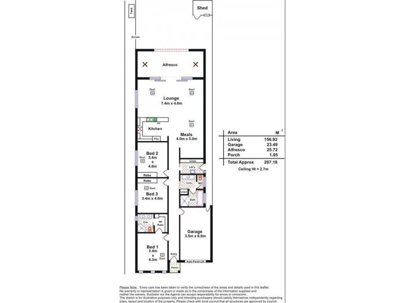 8 Hawker Avenue, Plympton Park SA 5038 Floorplan