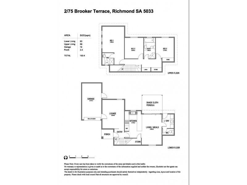 2/75 Brooker Terrace, Richmond SA 5033 Floorplan