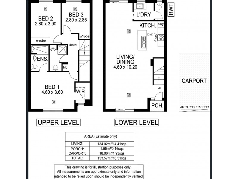 10/14 Jacob Street, Marion SA 5043 Floorplan