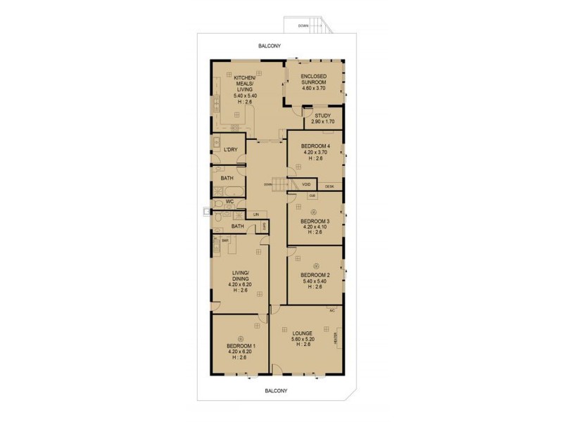 368 Magill Road, Kensington Park SA 5068 Floorplan
