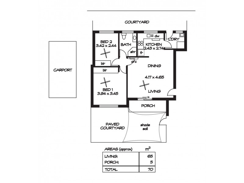 9/7-9 L’Estrange Street, Glenside SA 5065 Floorplan