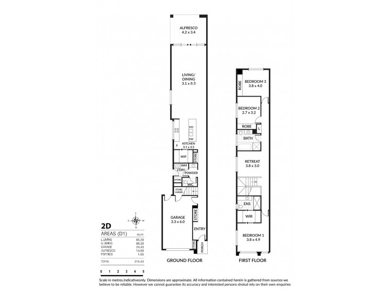 2D Smith Street, Newton SA 5074 Floorplan