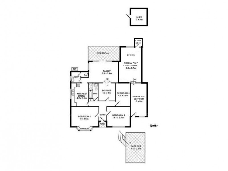 571 Brighton Road, Seacliff SA 5049 Floorplan