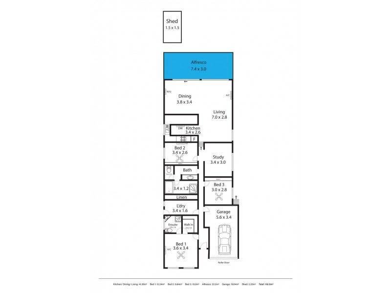 13A Tindall Road, Enfield SA 5085 Floorplan
