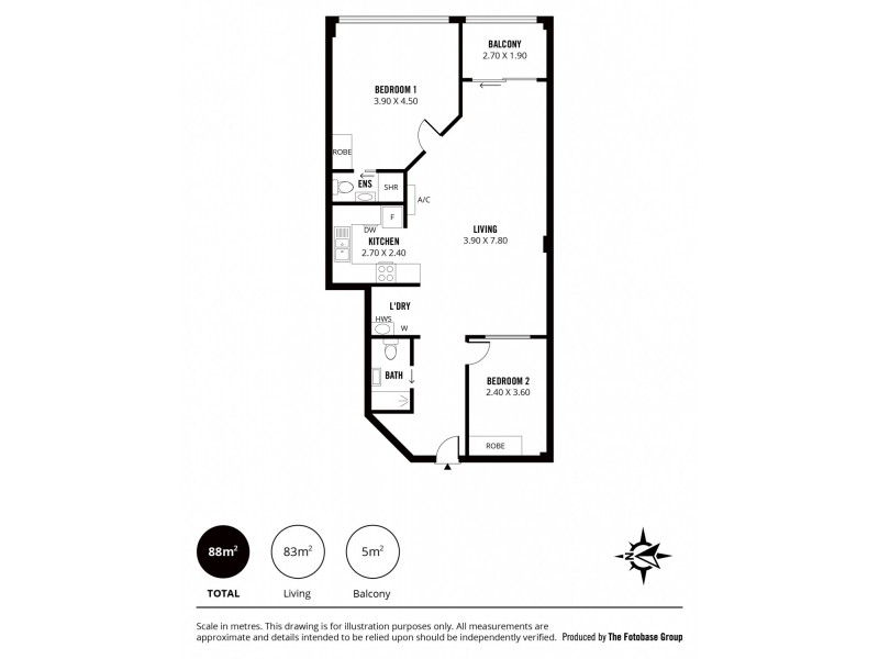 136/65 King William Street, Adelaide SA 5000 Floorplan
