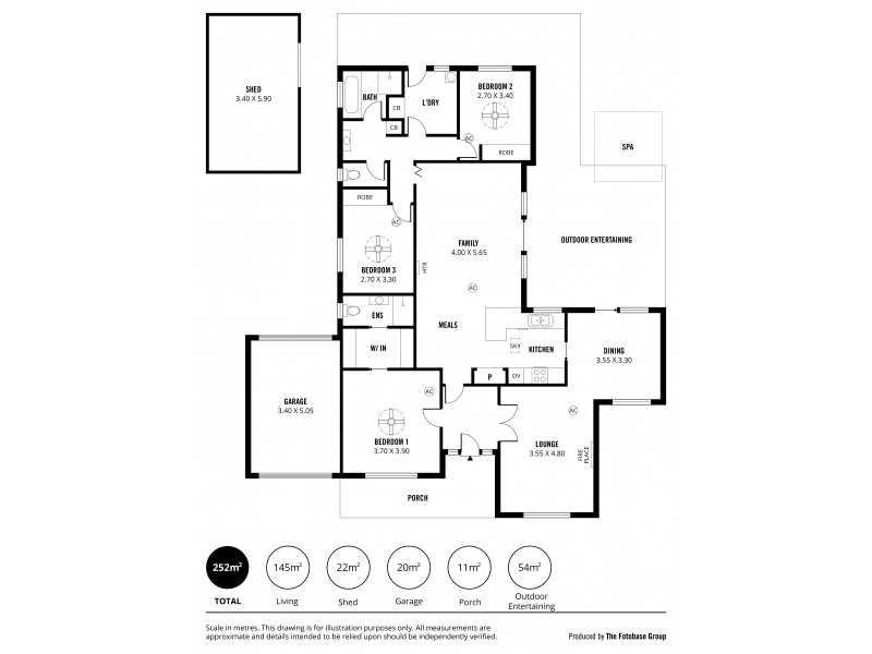 16 Lapwing Street, Hallett Cove SA 5158 Floorplan