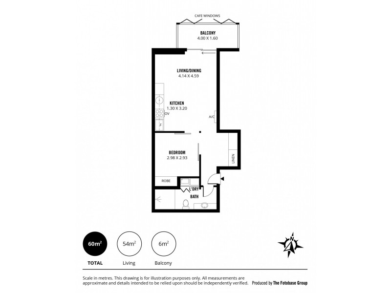 608/10 Balfours Way, Adelaide SA 5000 Floorplan
