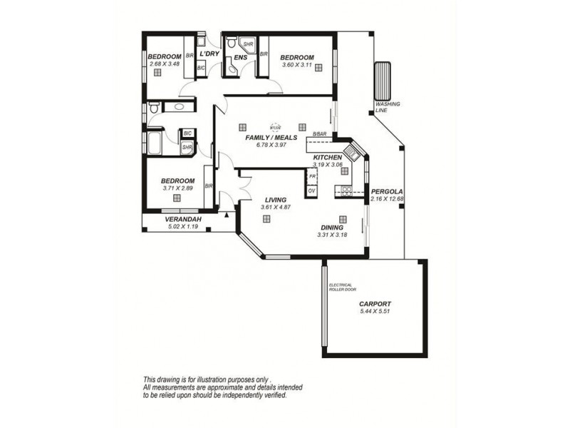 2/307 Kensington Road, Kensington Park SA 5068 Floorplan