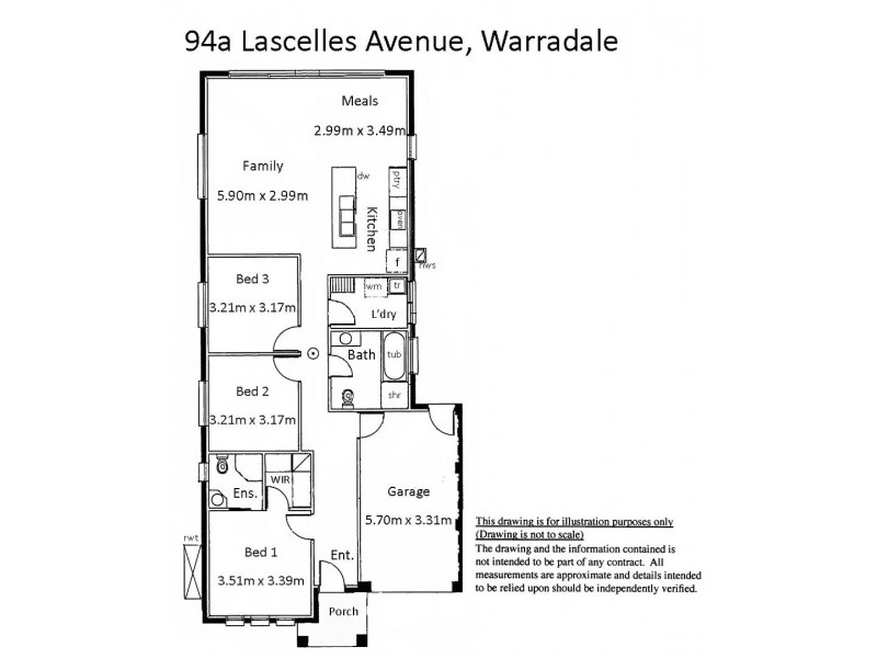 94A Lascelles Avenue, Warradale SA 5046 Floorplan