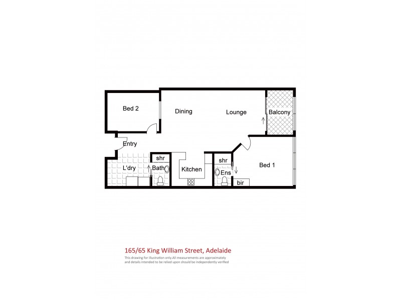 165/65 King William Street, Adelaide SA 5000 Floorplan