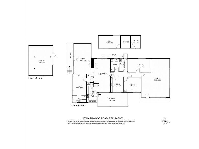 17 Dashwood Road, Beaumont SA 5066 Floorplan