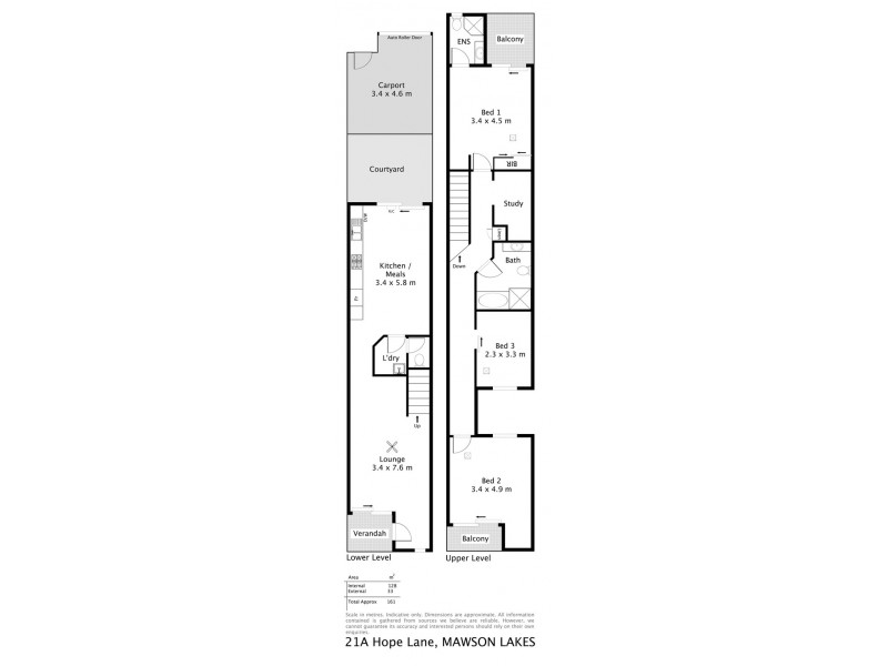 21A Hope Lane, Mawson Lakes SA 5095 Floorplan