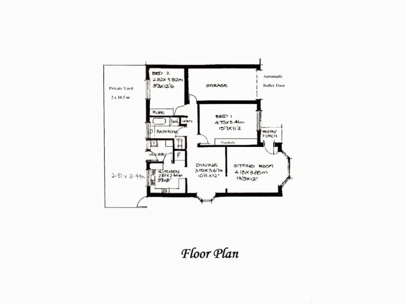 1/38 Torrens Street, Linden Park SA 5065 Floorplan