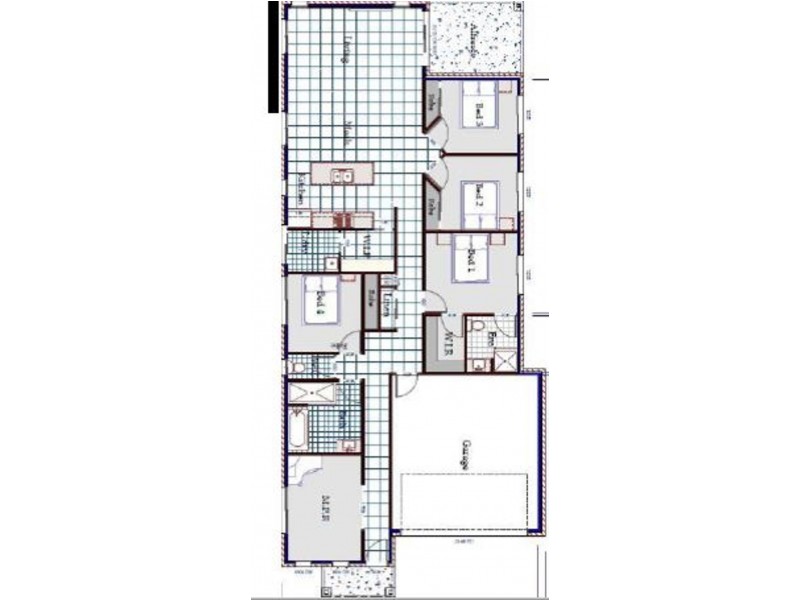 LOT 18 OFF THE PLAN, Heathwood QLD 4110 Floorplan