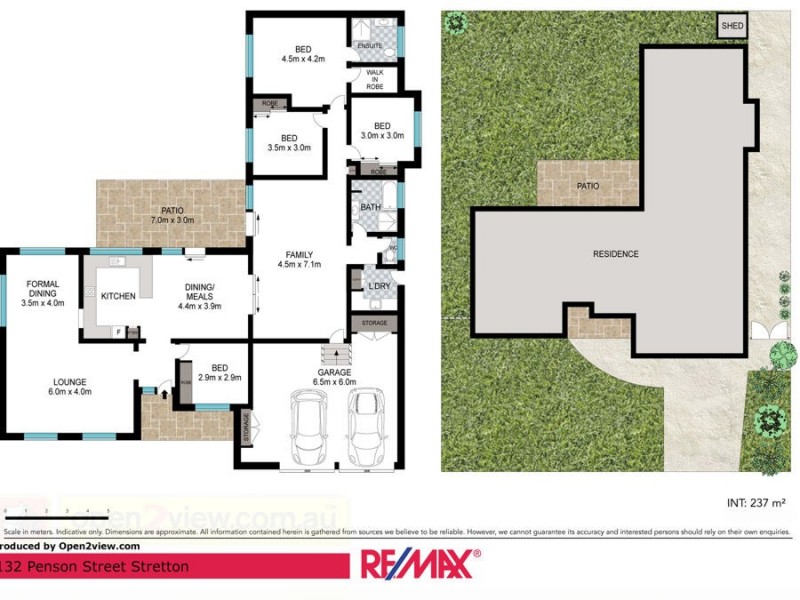 132 Penson St, Stretton QLD 4116 Floorplan