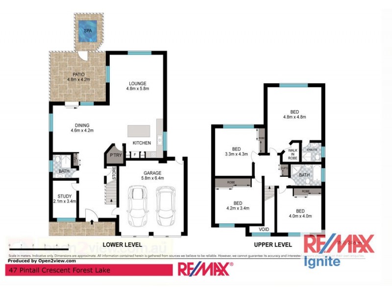 47 Pintail Crescent, Forest Lake QLD 4078 Floorplan