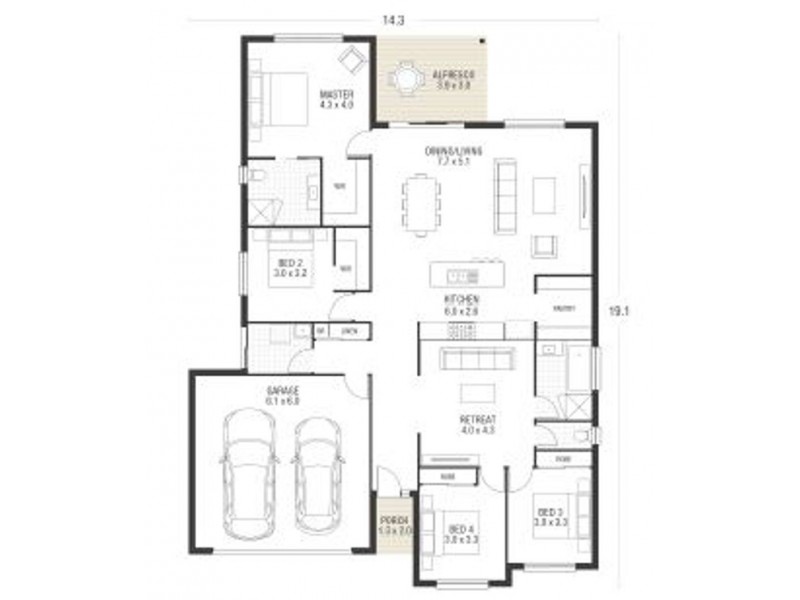 LOT 71-40 Ritchie Road, Pallara QLD 4110 Floorplan