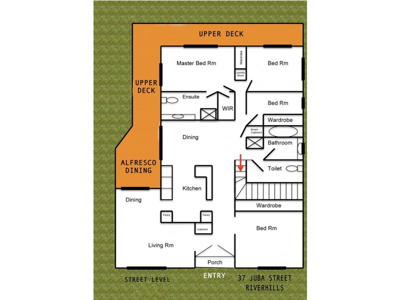 37 Juba Street, Riverhills QLD 4074 Floorplan