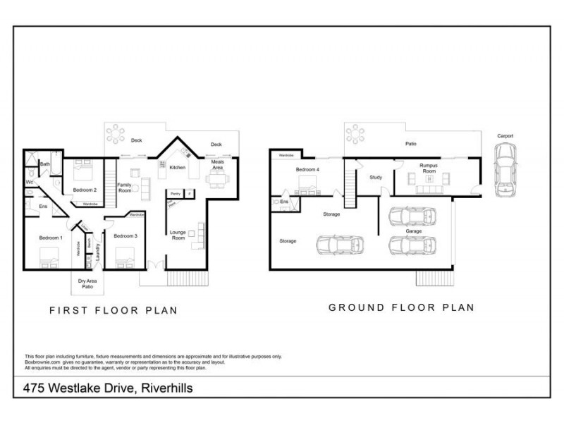 475 Westlake Drive, Riverhills QLD 4074 Floorplan