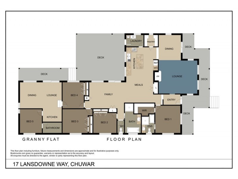 17 LANSDOWNE WAY, Chuwar QLD 4306 Floorplan
