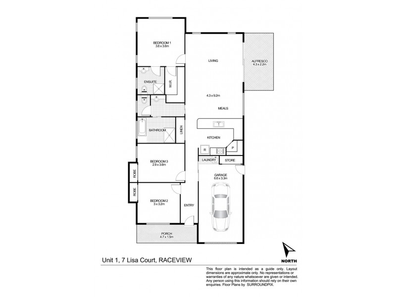 7 LISA COURT, Raceview QLD 4305 Floorplan