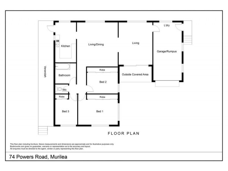 74 POWERS ROAD, Muirlea QLD 4306 Floorplan