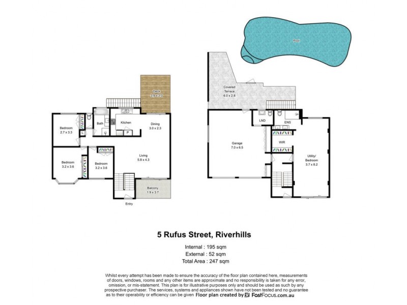 5 Rufus St, Riverhills QLD 4074 Floorplan