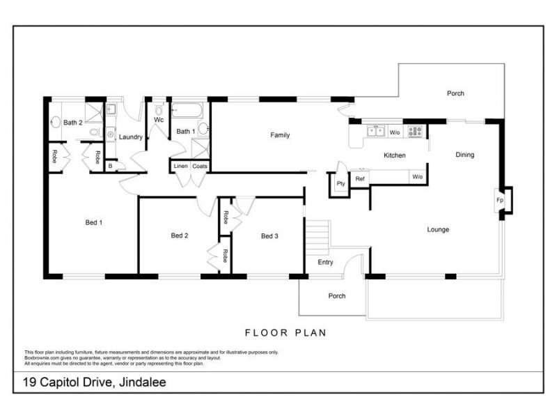 19 Capitol Drive, Jindalee QLD 4074 Floorplan
