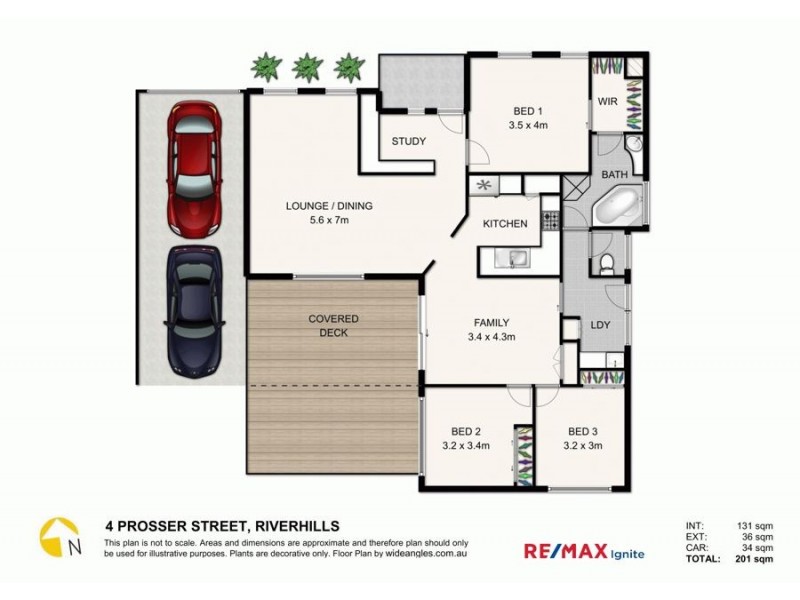 4 PROSSER STREET, Riverhills QLD 4074 Floorplan