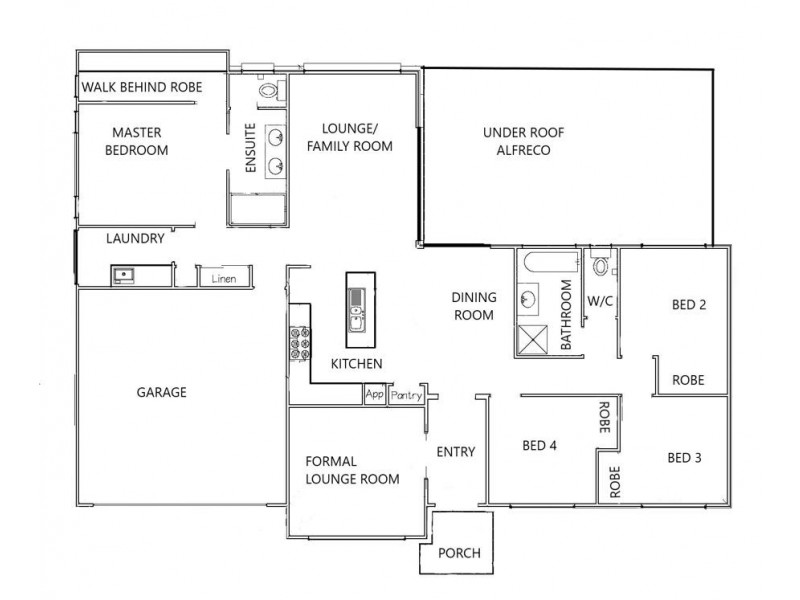 71 DAN STREET, Karalee QLD 4306 Floorplan