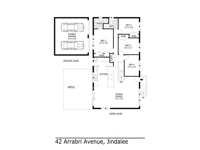 42 ARRABRI AVENUE, Jindalee QLD 4074 Floorplan