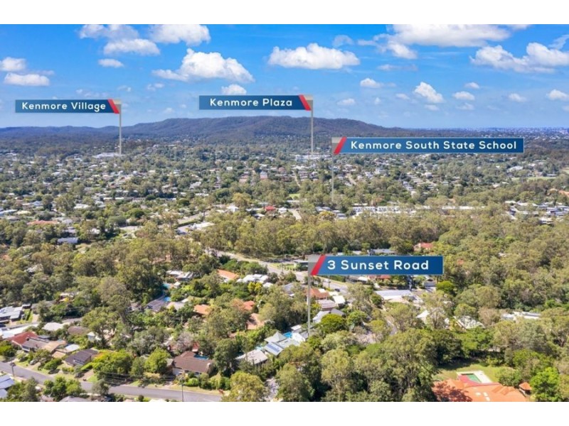 3 Sunset Road, Kenmore QLD 4069