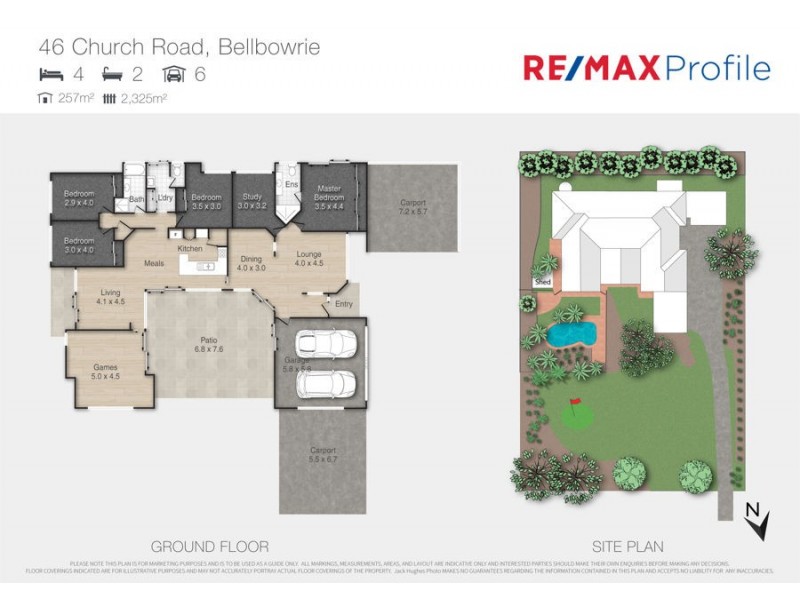 46 Church Road, Bellbowrie QLD 4070 Floorplan