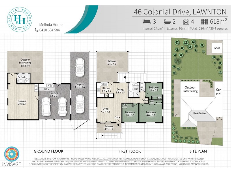 46 Colonial Drive, Lawnton QLD 4501 Floorplan