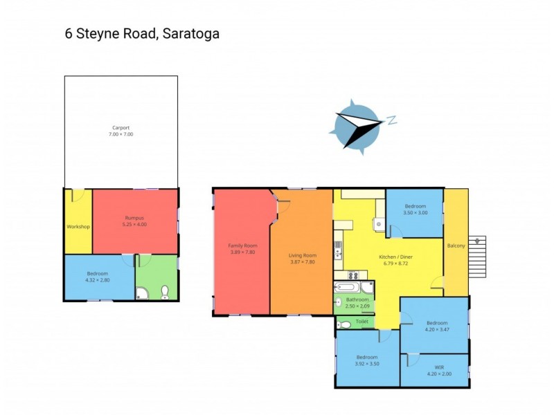 6 Steyne Rd, Saratoga NSW 2251 Floorplan