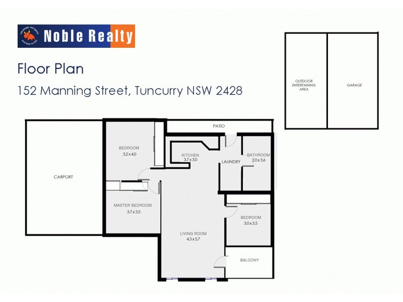152 Manning Street, Tuncurry NSW 2428 Floorplan