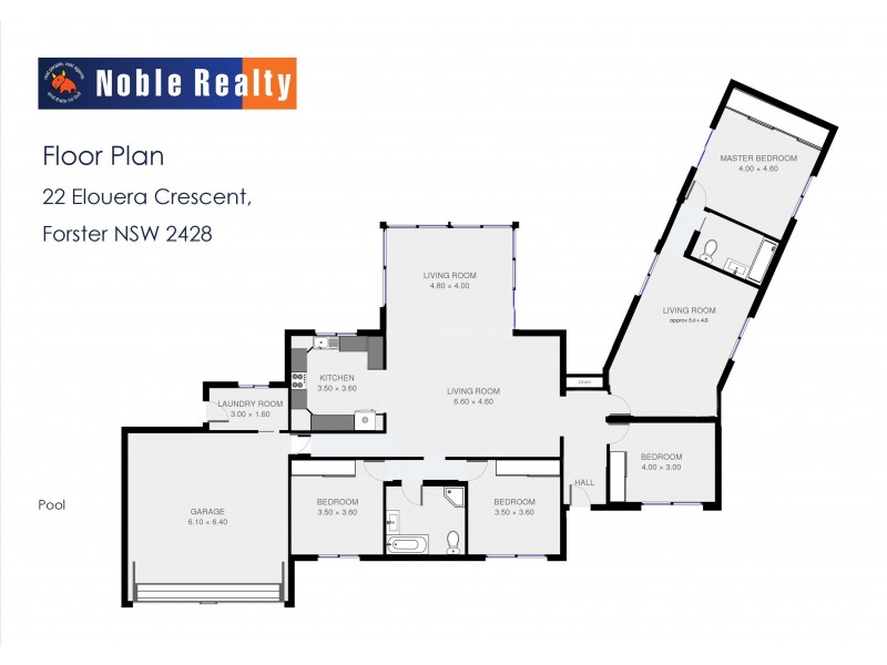 22 Elouera Crescent, Forster NSW 2428 Floorplan